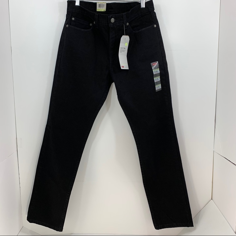 Levis 511 Flex Slim Stretch Black Jeans 31x30